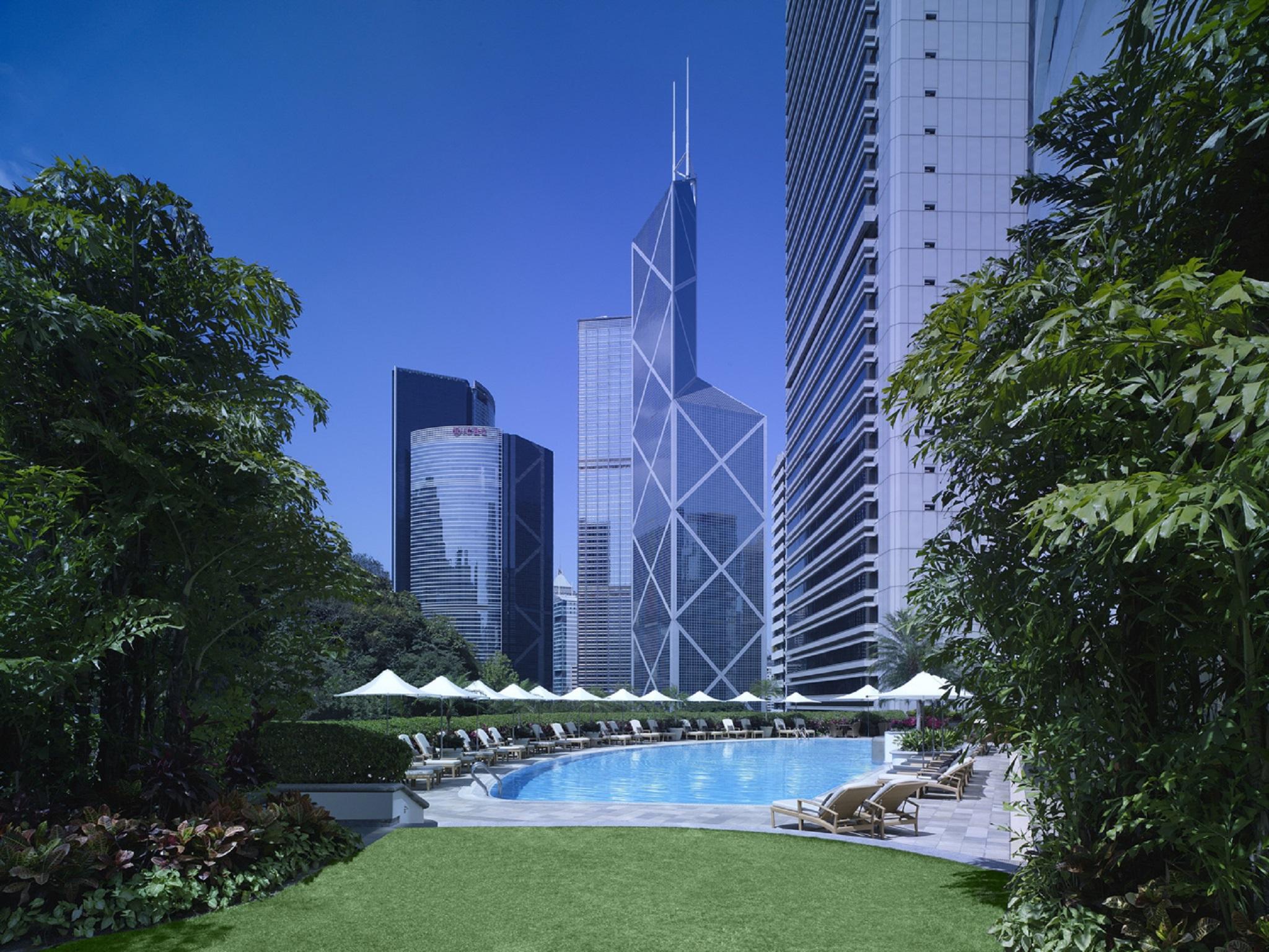 Island Shangri-La, Hong Kong Exterior foto
