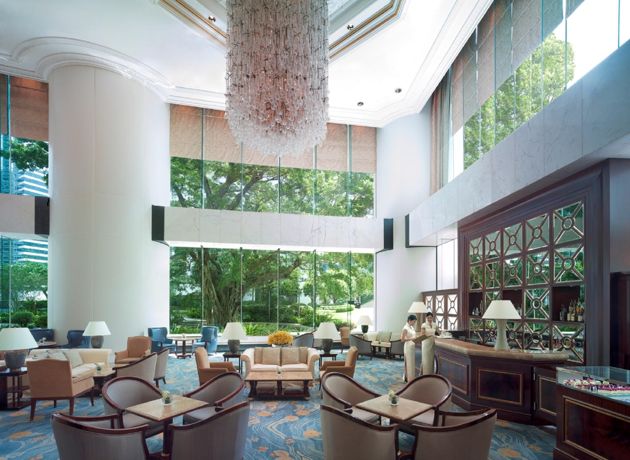 Island Shangri-La, Hong Kong Exterior foto