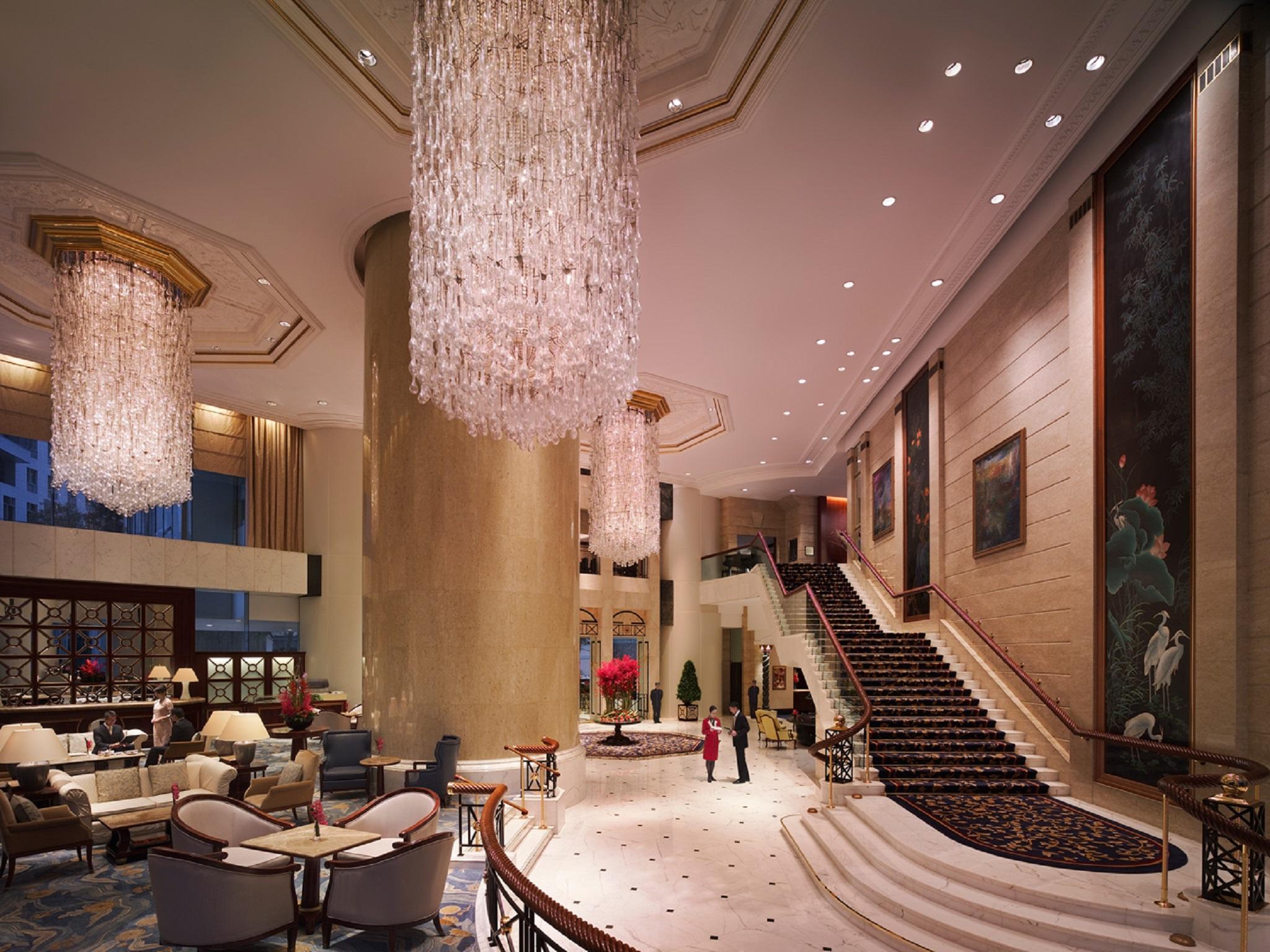 Island Shangri-La, Hong Kong Exterior foto