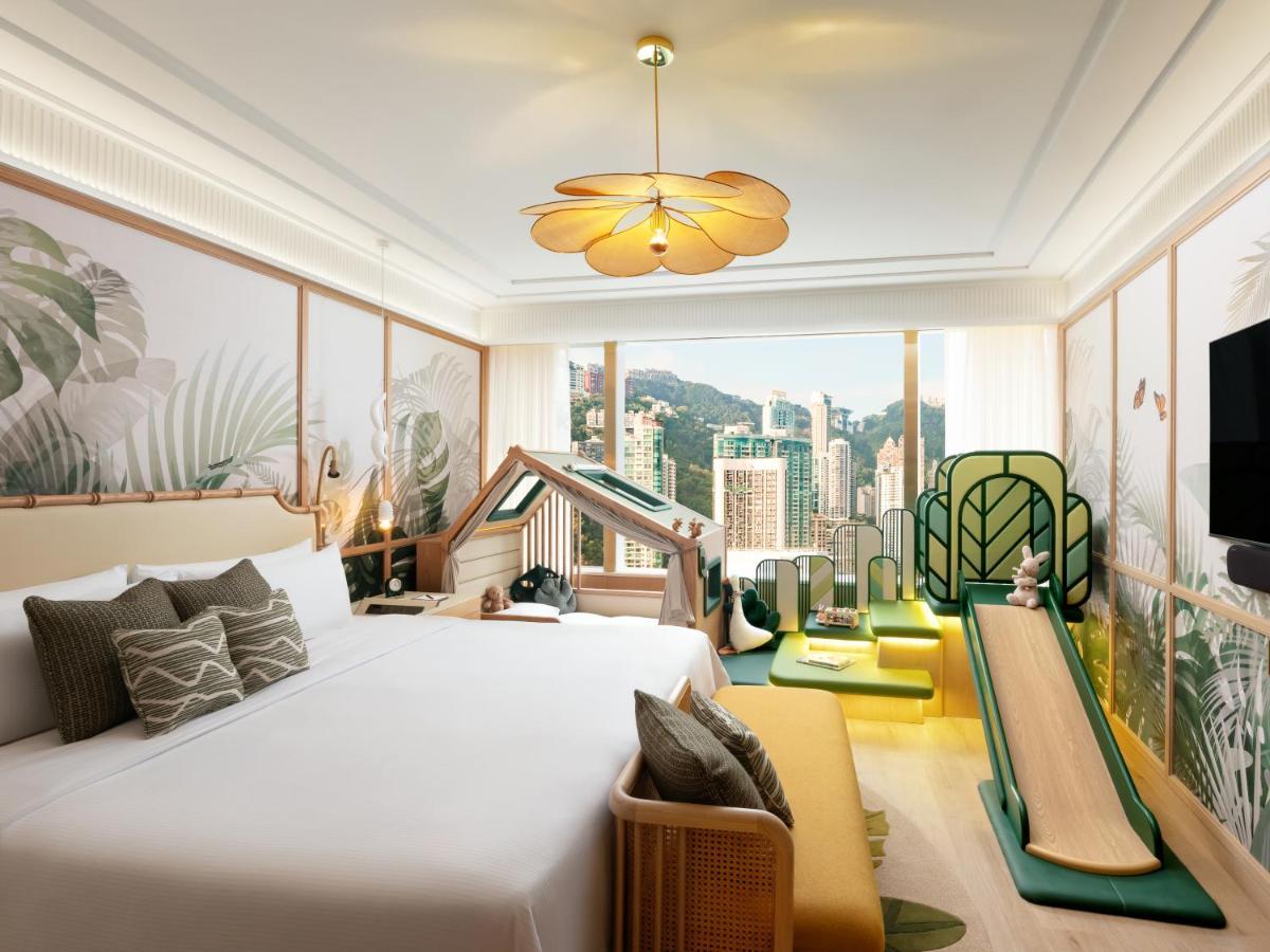 Island Shangri-La, Hong Kong Exterior foto